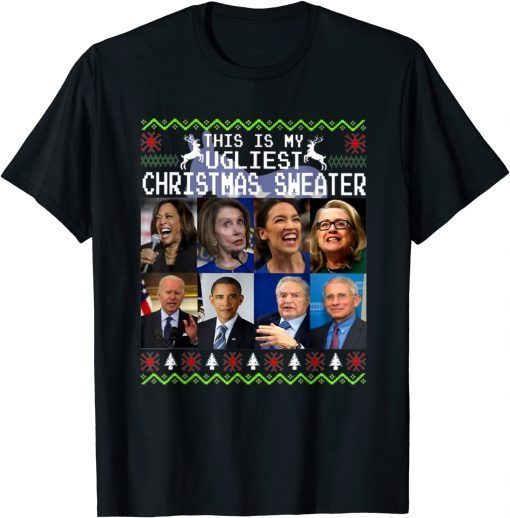 This Is My Ugly Christmas-Sweater Harris Biden Unisex Shirt