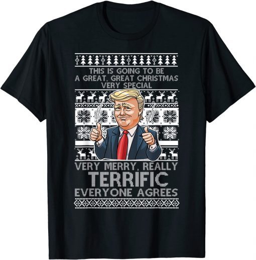 This is going to be a great christmas Trump Xmas Unisex Shirt