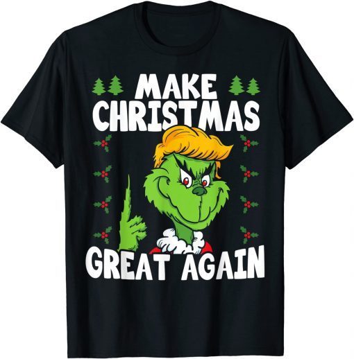 Trump 2024 Make Christmas Great Again Ugly Sweater Unisex Shirt