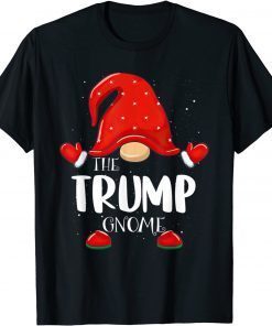 Trump Gnome Matching Family Group Christmas Pajama T-Shirt