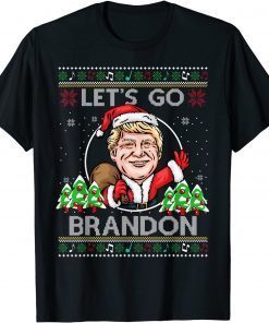 Trump Let's Go Brandon Ugly 2021 Christmas Classic Shirt