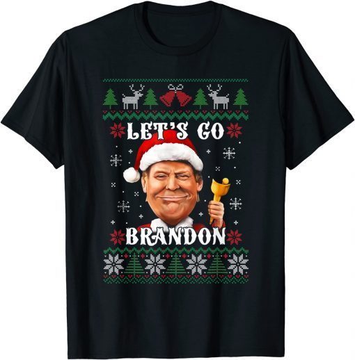 Trump Let’s Go Brandon Ugly 2022 Christmas T-Shirt