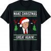 Trump Santa Make Christmas Great Again Ugly Xmas Unisex Shirt