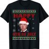 Ugly Christmas Joe Biden Happy 4th of July Gift Shirt