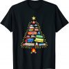 Vehicles Christmas Tree Bonfire Camping Unisex Shirt