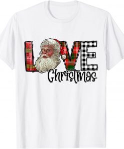 Vintage 70s 80s Santa Love Xmas Merry Christmas Limited Shirt