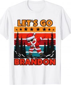 Vintage Christmas Lets Go Branson Brandon Anti Liberal Classic Shirt