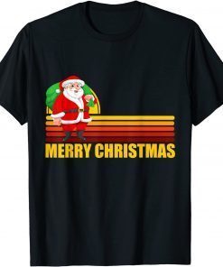 Vintage Christmas Santa Claus Gift Shirt