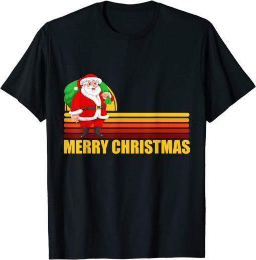 Vintage Christmas Santa Claus Gift Shirt