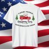 Vintage Farm Fresh Merry Christmas Xmas Tree Christmas Farm T-Shirt