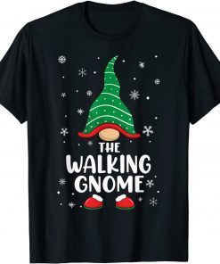 Walking Gnome Matching Family Christmas Pajamas Costume Classic T-Shirt