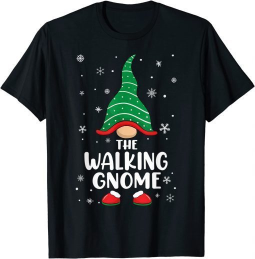 Walking Gnome Matching Family Christmas Pajamas Costume Classic T-Shirt