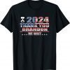 We Wait 2024 Hourglass, Thank You Brandon Classic Shirt