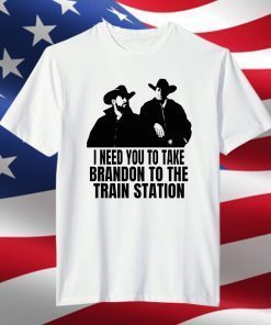 Yellowstone It's Time We Take A Ride To The Train Station Classic Shirt