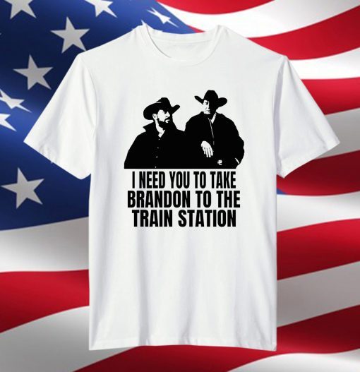 Yellowstone It's Time We Take A Ride To The Train Station Classic Shirt