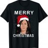 kamala Harris Santa Hat Merry Christmas Classic Shirt
