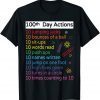100 Days Of School 100th Activities Teacher Unisex Shirt