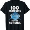 100 Jawsome Days School Shark Mask 100th Day Quarantine Classic Shirt
