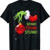 2021 Stink Stank Stunk Christmas Pajama Elf Matching Group X-mas 2022 Shirt