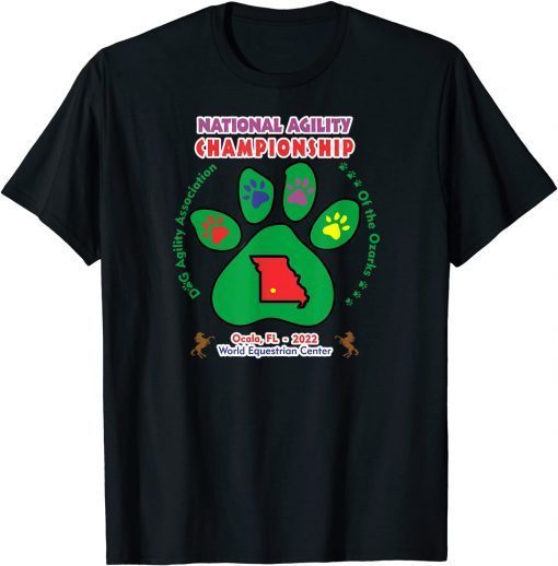 2022 National Agility Championship DAAO 2022 Shirt