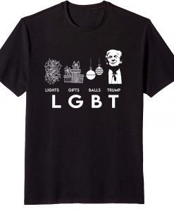 All I Want For Christmas Trump LGBT Christmas Unisex T-Shirt