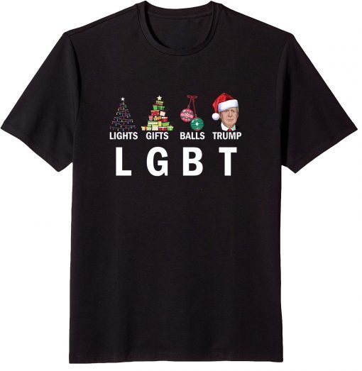 All I Want For Christmas Trump LGBT Trump Christmas Gift Shirt