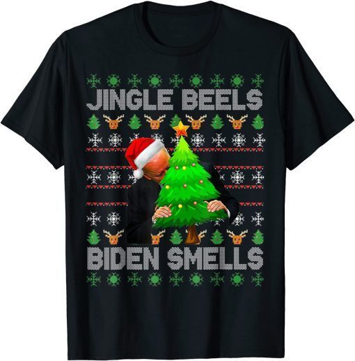 Anti Biden Jingle Bells Biden Smells Uglys Christmas Unisex Shirt