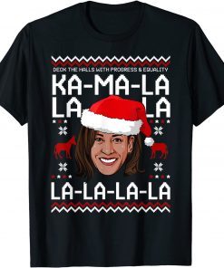 Anti Biden Santa Kamala Harris Meme Ugly Christmas Unisex Shirt