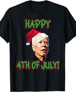 Anti Joe Biden Happy 4th of July Biden X-mas Classic Shirt