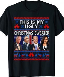 Anti Joe Biden This Is My Christmas Xmas Ugly Sweater Unisex Shirt