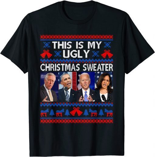 Anti Joe Biden This Is My Christmas Xmas Ugly Sweater Unisex Shirt