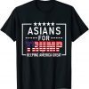 Asian Conservative Trump 2020 Election Asians For Trump Classic Shirt