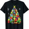 Autism Merry Christmas Autism Awareness Puzzel Xmas Pajama Unisex Shirt