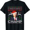 Back To Back Naughty List Champ Biden Ugly Christmas Unisex Shirt
