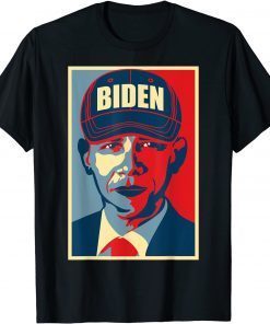 Barack Obama Joe Biden Hat 2020 Election USA Democrat T-Shirt