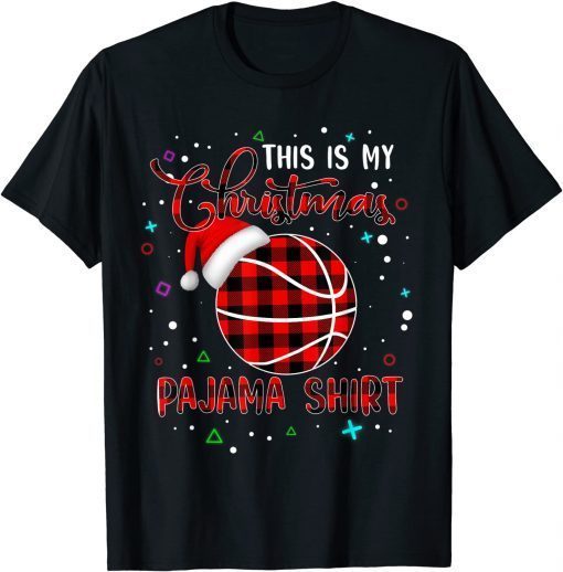 Basketball Lover This is My Christmas Pajama BuffaloBasketball Lover This is My Christmas Pajama Buffalo Plaid Classic ShirtPlaid Classic Shirt