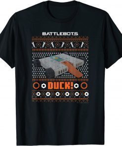 BattleBots Christmas Robot Duck! Ugly Sweater Classic T-Shirt