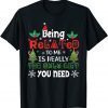 Being Related Is Really The Only Gift You Need Christmas Classic Shirt