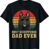 Best Schipperke Dad Ever Dog Lovers Vintage Classic T-Shirt