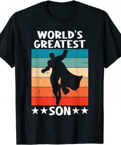 Best Son Superhero Worlds Greatest Son Unisex Shirt