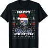 Biden American Sunglasses Xmas Sweater Happy 4th Of July T-Shirt