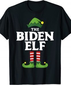 Biden Elf Matching Family Group Christmas Pajama Classic Shirt