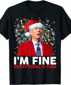 Biden Republican Christmas Santa Hat Costume For Xmas Classic Shirt