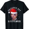Biden Santa Snitches Get Stitches Christmas Costume Official Shirt