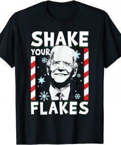 Biden Shake Your Flakes Ugly Christmas Gift Shirt