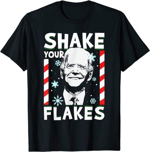 Biden Shake Your Flakes Ugly Christmas Gift Shirt