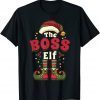 Boss Elf Christmas Matching Family Classic Shirt