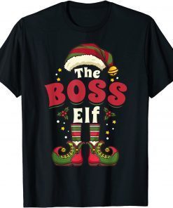 Boss Elf Christmas Matching Family Classic Shirt