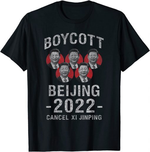 Boycott Beijing 2022 - Cancel Chinese President Xi Jinping Us 2022 Shirt