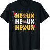 Cajun Santa Tigers Heaux Heaux Heaux Christmas X-mas Gift Shirt